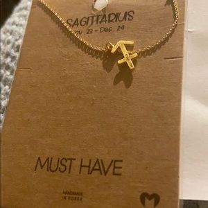 16inch Sagittarius sign necklace